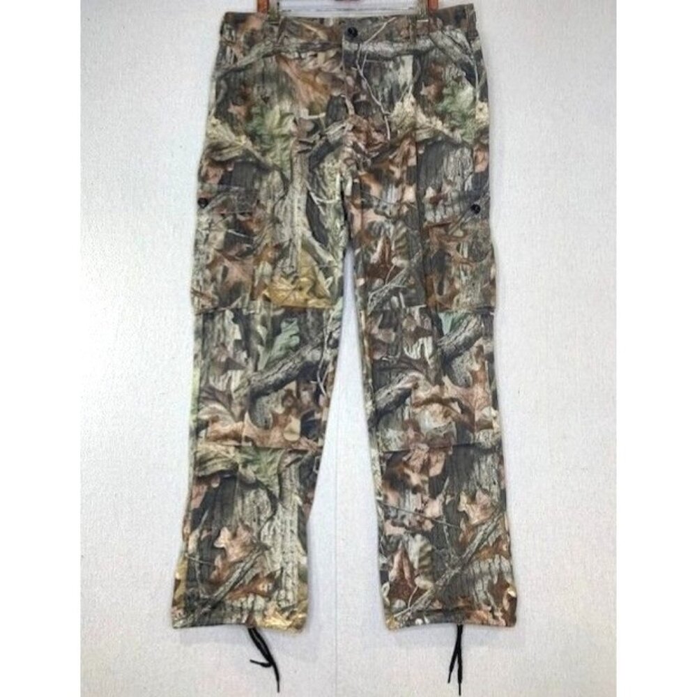 Walls Outdoors Men's Camouflage Cargo Pants with Adjustable‎ Waist 38-40